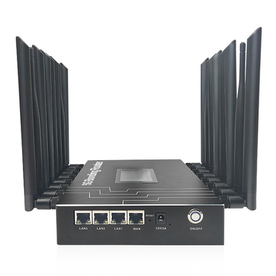 چند صحنه ای X5 5G Enterprise Router WiFi 6 VPN با اسلات 4 سیم کارت
