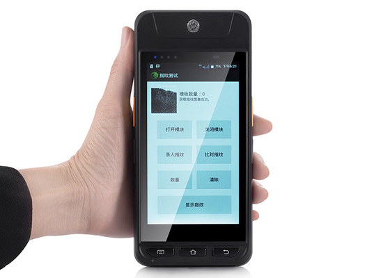 چین 4G GPS BDS اسکنر بارکد بیسیم ترمینال دستی دستی با چاپگر حرارتی تامین کننده