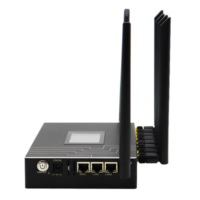 روتر اتصال پهنای باند سلولی X4 4G برای پخش زنده در فضای باز 4 سیم کارت