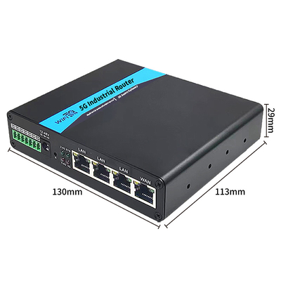 1000Mbps 5G روتر صنعتی 0.58kg امنیت بی سیم WPA2/WPA3